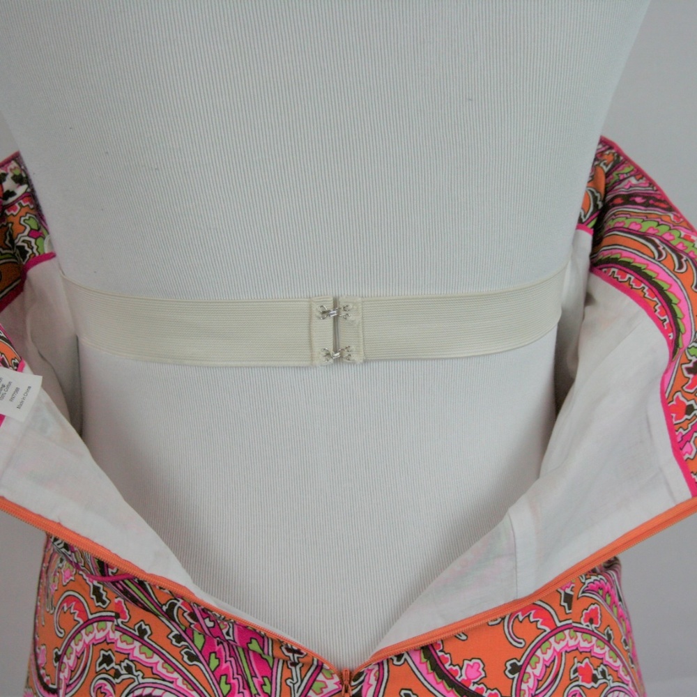 J. Crew Classic Strapless Multicolored Print - Picture 2 of 8